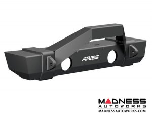 Jeep Wrangler JL Front Stubby Bumper w/ Brush Guard